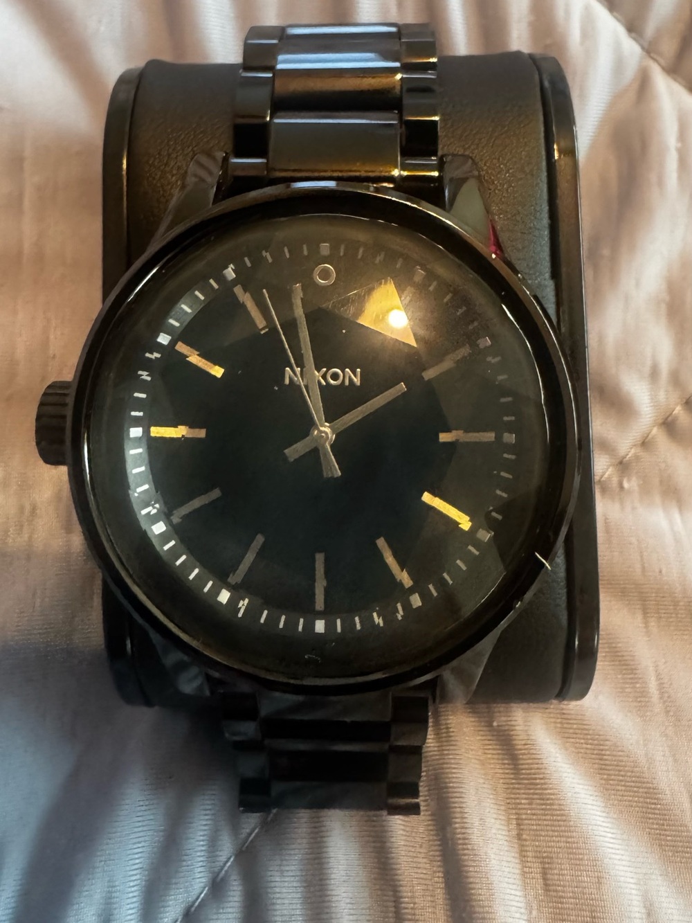 Nixon 44mm A Cut Above Black Watch The Facet